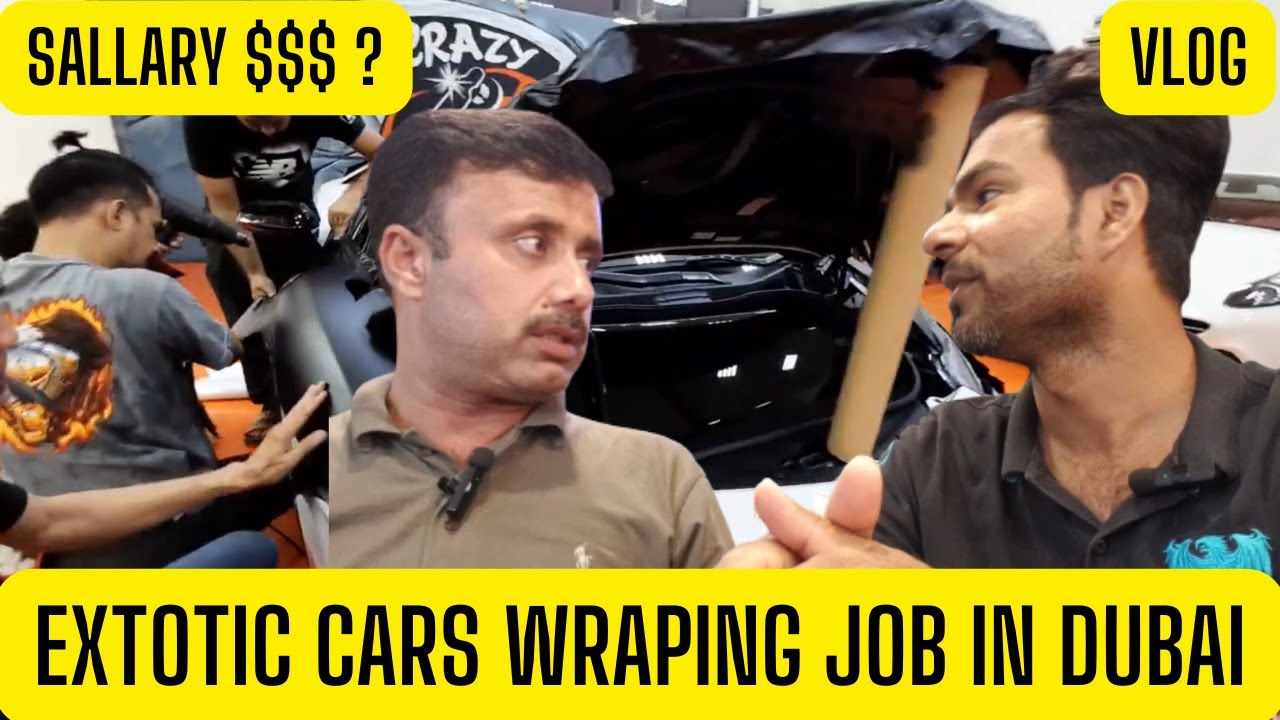 Pakistani Mechanics in Dubai Wrapping Detailing in Dubai Dubai Car Mechanic Job Asjad