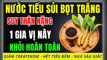 Người thận yếu: Chỉ cần ăn 5 LOẠI GIA VỊ NÀY - làm sạch thận tự nhiên, hết tiểu đêm, hạ creatinine!