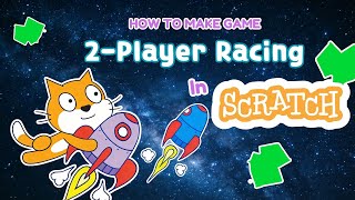 I Made a Two Player Racing Game in 4 MINUTES Scratch screenshot 3