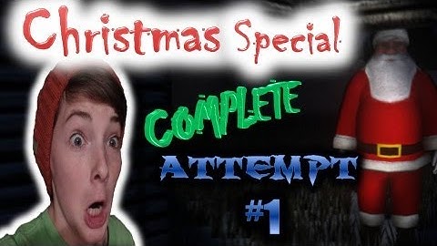Slender Christmas Special COMPLETE!!! | First Attempt w/Reactions