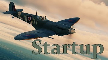 DCS Spitfire LF Mk IX Startup