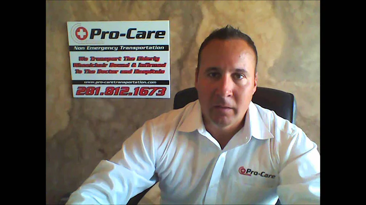 Pro Care Non Emergency Transportation owner Joey A...