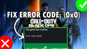 Black Ops 7-foutcode (0x0) oplossen: het spel is gecrasht op de pc (Game Pass-gebruikers)