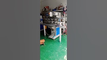 Six color pad printing machine