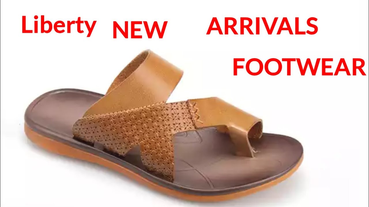 liberty leather chappals