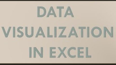 Data visualization in excel Business Data Analytics CPA-K KASNEB practical paper
