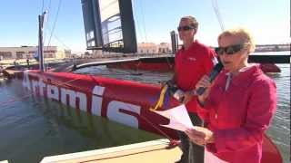 2012 November Artemis Racing Launch Their AC72.