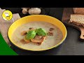 Hast du Champignons und Lauch zu Hause? Koche diese Suppe | Champignon Lauchsuppe | Gemüsesuppen