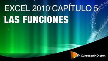 Excel Video Curso Introducción a las Funciones Capítulo 5 01