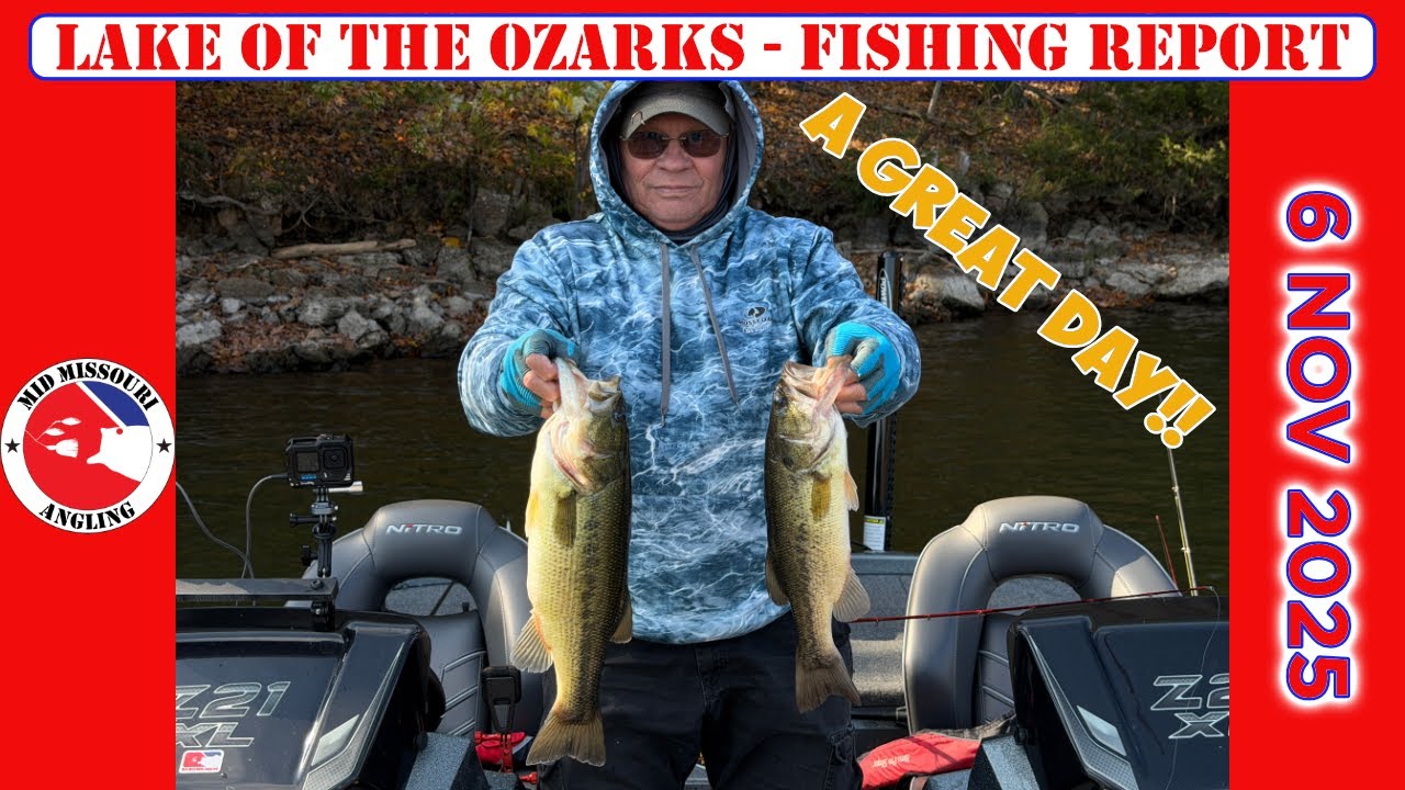 Lake of the Ozarks Bass Fishing – 06 Nov 2025 | Fishing report