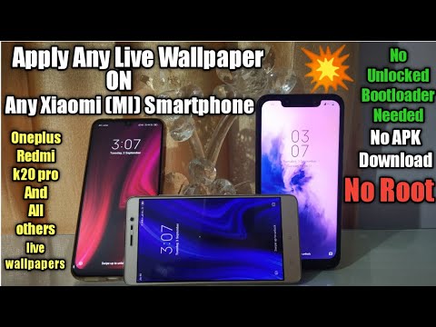 How to Apply Any Live  Wallpaper  on All Xiaomi  Mi 