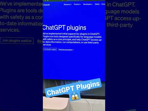 Open Ai Announces Plugins For ChatGPT 😱