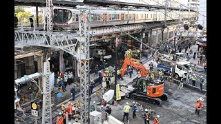 ＪＲ西が線路地下化工事を公開　大阪・うめきた地区