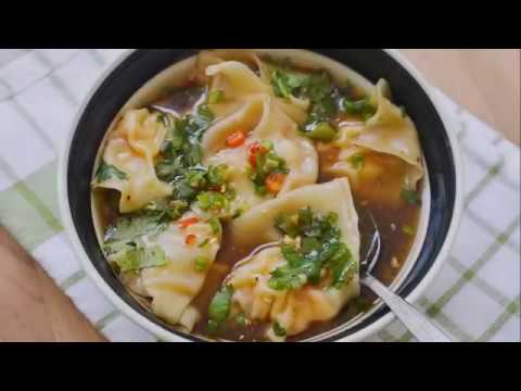 Video: How To Make Vegetable Dumplings Soup