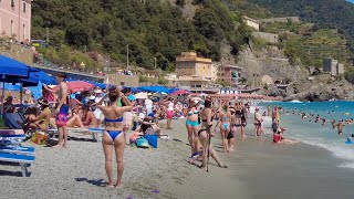 🇮🇹 MONTEROSSO Cinque Terre Beaches Travel Italy 🌴