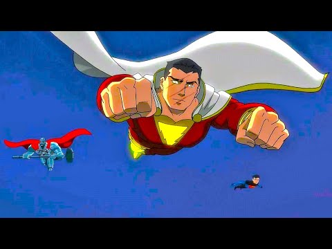 Team Shazam vs Darkseid's Parademons and Paradooms | Justice League Dark: Apokolips War