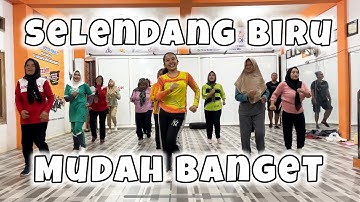 SENAM KREASI SELENDANG BIRU VERSI LANSIA