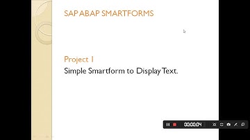 SAP SMARTFORM | SAP SMARTFORMS #sapsmartform #smartform #sapabap