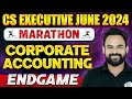 Corporate accounting marathon cs executive june 2024
