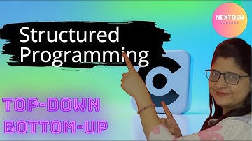 Structured Programming in C – Made Easy! | Top-down approach | Bottom-up approach