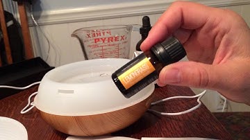 Essential Oil Diffuser for Aromatherapy colorful lights and cool mist by DBF