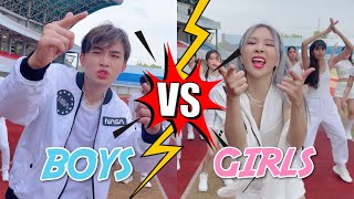 BOYS vs GIRLS! 'Ayayaya (Get It)' Dance Challenge #Ayayayagetit