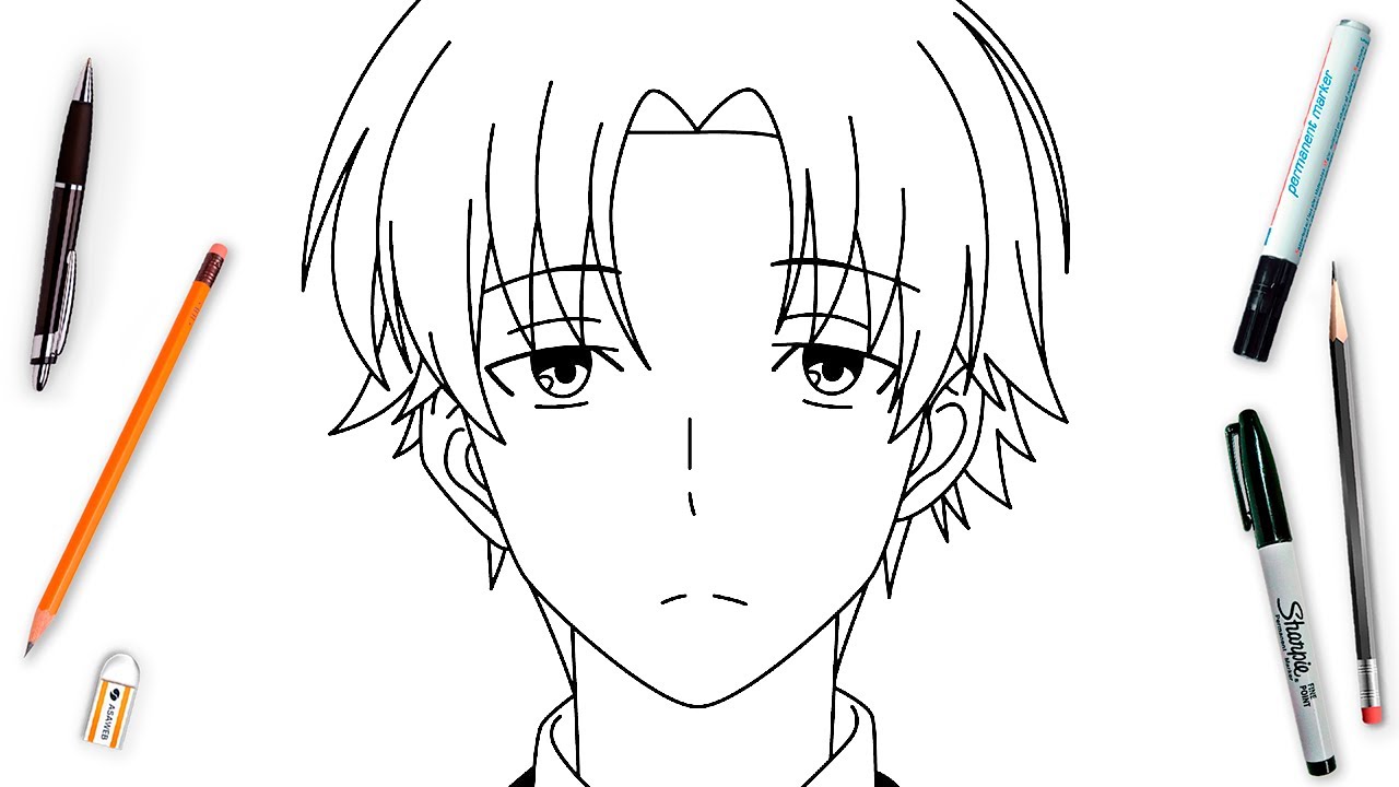 draw_kishibe on X: Ayanokoji Kiyotaka / Anime: Classroom Of Elite