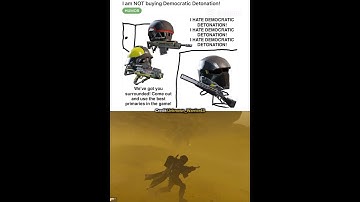Devs doesn’t care if you look or not in Helldivers 2 ARs #helldivers2 #shorts