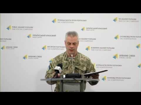 Полковник Андрій Лисенко, речник Міністерства оборони України. УКМЦ, 17.05.2017