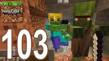 Minecraft Bedrock Survival - Gameplay Walkthrough Part 103 - Mob Spawner (iOS, Android)