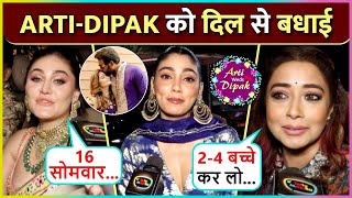 Tina Dutta, Shefali, Sana Makbul Super Excited To See Arti's Bridal Look | #Dipakkiarti