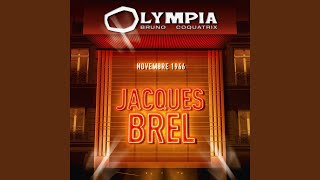 Video thumbnail of "Jacques Brel - Le gaz (Live Olympia 1966)"