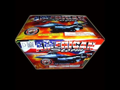 DM542 American Storm 500G Cake By Dominator Fireworks - YouTube