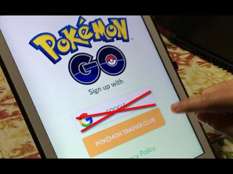 How To Sign Up For Pokémon GO Anonymously Using TRAINER CLUB vs GOOGLE  (Detail Step-By-Steps) 