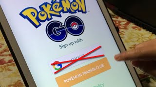 How To Sign Up For Pokémon GO Anonymously Using TRAINER CLUB vs GOOGLE  (Detail Step-By-Steps) 