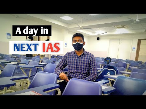 A day in NEXT IAS COACHING