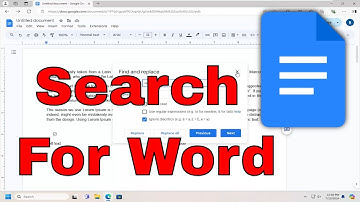 How to Search for a Word in Google Docs [Guide]