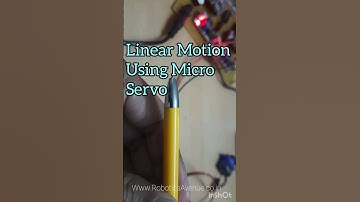 Linear To and Fro motion using Micro servo #electronics #arduino #esp32 #design #robotics