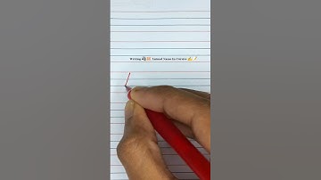 📝 Writing 🐯🦁 Animal Name In Cursive Writing ✍️📝 #animals #cursivewriting #shorts