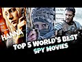 TOP-5 World's Best Spy Movies in Hindi Dubbed | Best Detective Movies | Hollywood Movies |