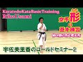 Karatedo Kata Basic practice Seminar Rika Usami 空手形の基本練習 体の使い方 考え方 突き 蹴り 受け 移動 宇佐美里香