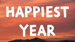 Download lagu Jaymes Young - Happiest Year  Lyrics  mp3
