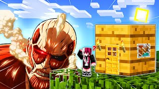 จะเป็นยังไง!? เอาชีวิตรอด เป็นคนตัวจิ๋ว ในมายคราฟ 1 วัน!? |【 Minecraft Titan 】