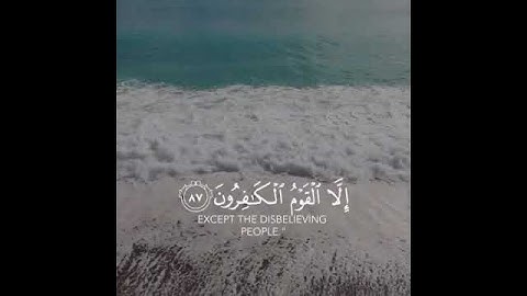 ( ولا تيأسوا من روح الله ۖ إنه لا ييأس من روح الله إلا القوم الكافرون ) من سورة يوسف ✨ "خالد الجليل"