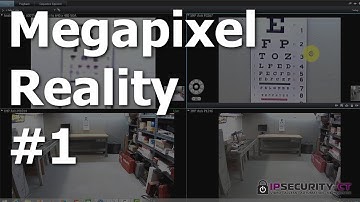 Megapixel Video Reality #1 | Security Camera "Shootout" by IP Security of CT
