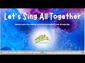 Lets sing all together  kids songs  4part round  susie daviessplitter  phil splitter