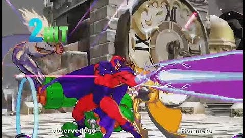 MvC2: Assists Kill Point Characters near Simultaneously (Romneto vs Dereklearnslow)