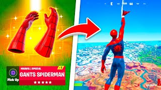 J’ai le POUVOIR MYTHIQUE de SPIDERMAN en AVANCE ! (Glitch Fortnite)