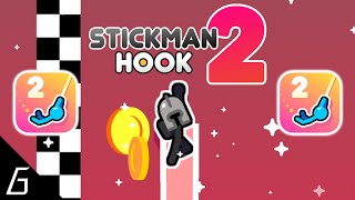 Stickman Hook 2 | Gameplay Walkthrough | First Levels 1 - 40 screenshot 5