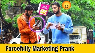 Forcefully Marketing Prank | Prakash Peswani Prank |